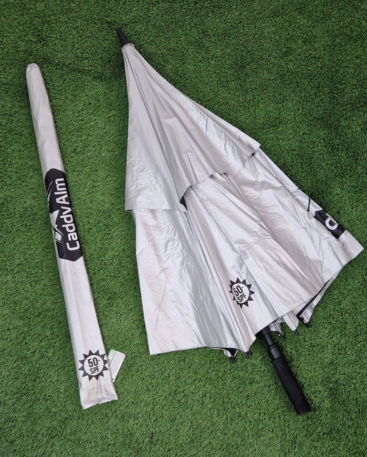CaddyAlm Automatik UV-Schutz 50+ mit Logo