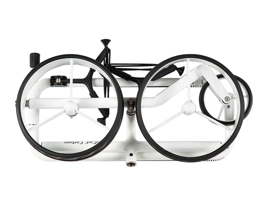 JuCad Carbon weiß-schwarz - Golftrolley