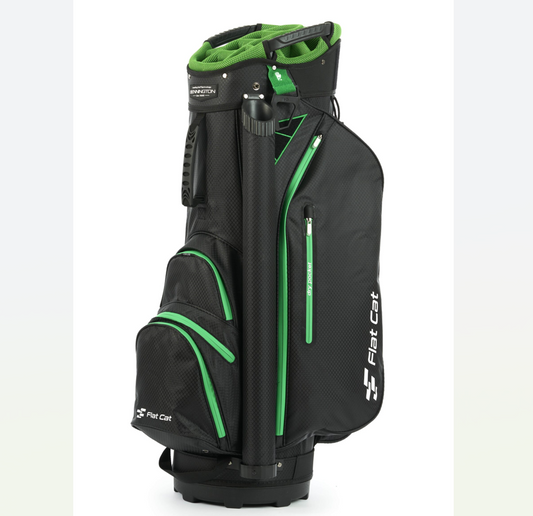 Flat Cat Golfbag Light Fit grün