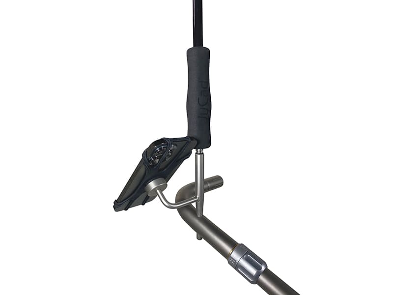 JuCad Handyhalterung mit Schirmverlaengerung für Golftrolley 3