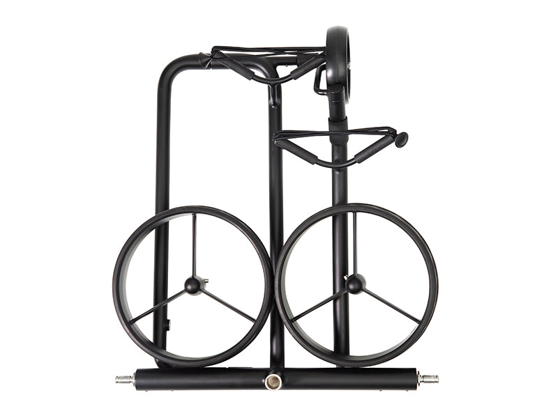 JuStar Black Series Golftrolley zusammeneklappt