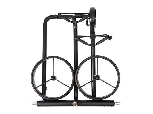 JuStar Black Series Golftrolley zusammeneklappt