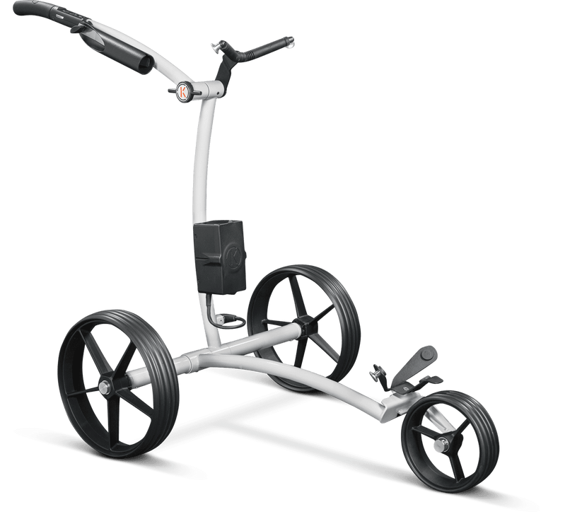 KIFFE K3 Golftrolley weiß