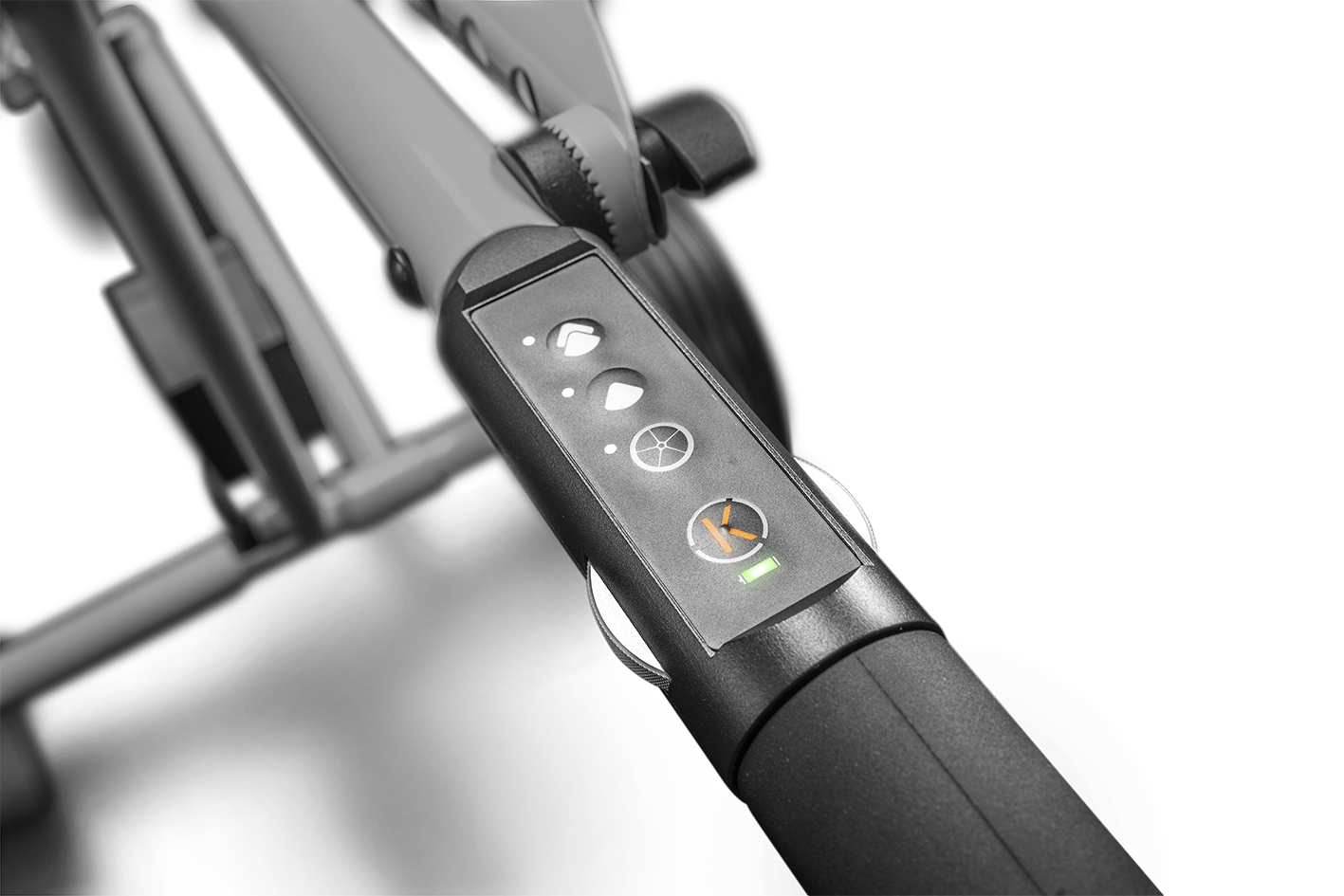 KIFFE K7 schwarz-matt Golftrolley Steuerung