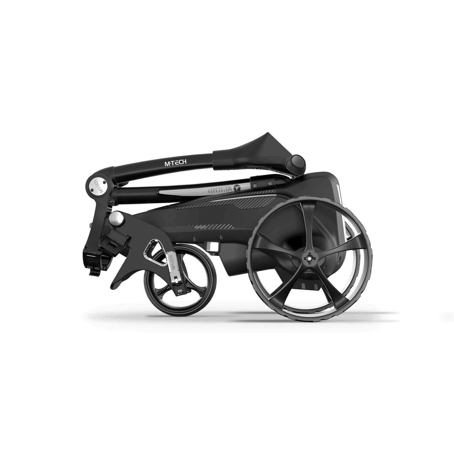 Motocaddy M-TECH GPS - Golftrolley eingeklappt