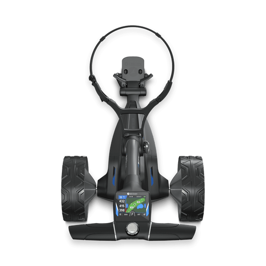 Motocaddy M5 GPS DHC Ultra-Li-Akku Frontansicht