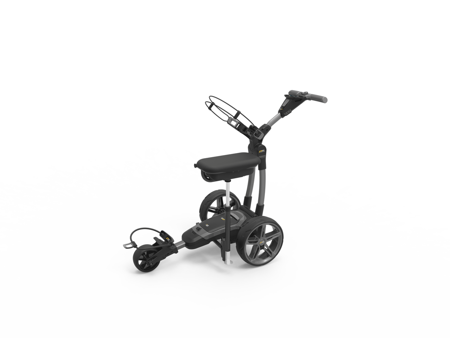 PowaKaddy Deluxe-Sitz mit Stauraum