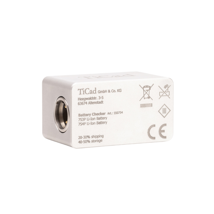 TiCad Battery Checker Aluminium 2