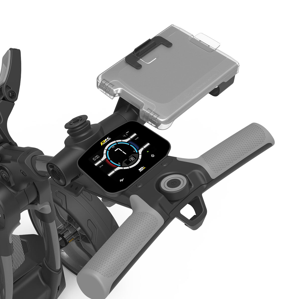 powakaddy-scorekartenhalter-befestigt