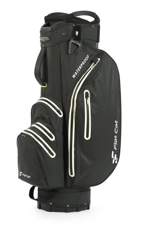 Flat Cat Cartbag Dry Fit schwarz silber