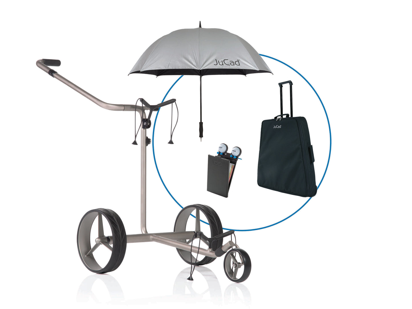 JuCad Drive S 2.0 Set - Golftrolley