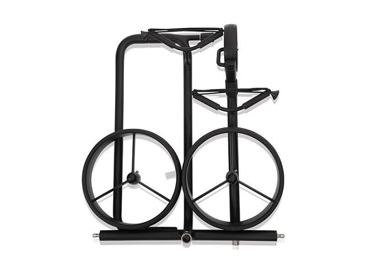JuStar Black 3-Rad - Golftrolley