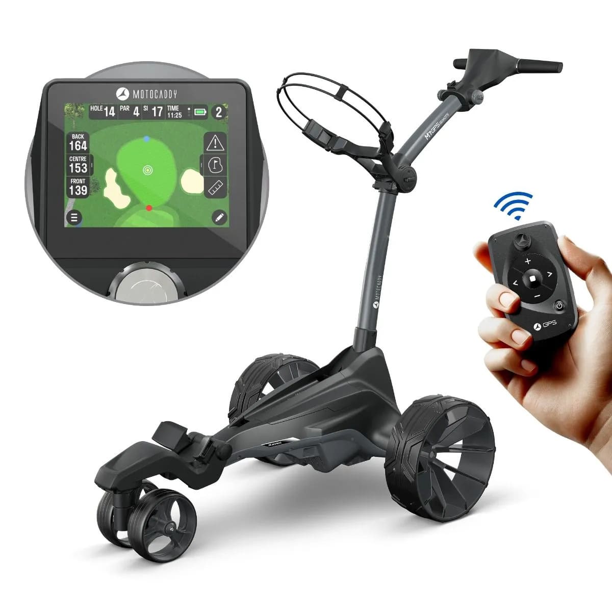 Motocaddy M7 Remote GPS 2026 - Golftrolley