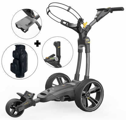 PowaKaddy CT8 EBS GPS XL Lithium - Bundle - Golftrolley