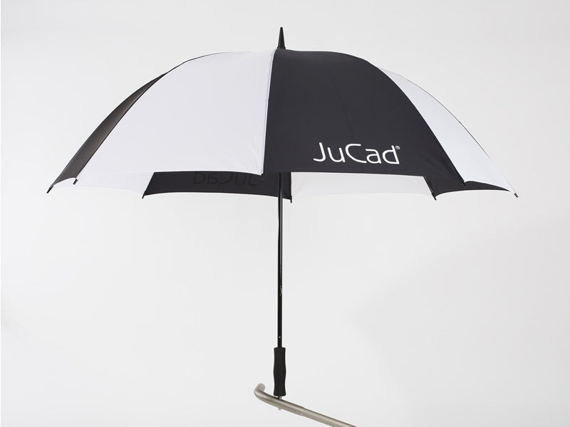 JuCad Golfschirm mit Stift schwarz-weis