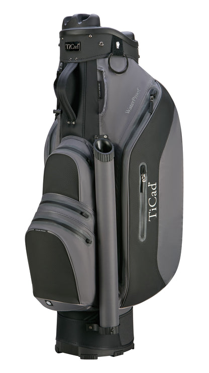 TiCad Cartbag QO9 Premium Waterproof schwarz grau